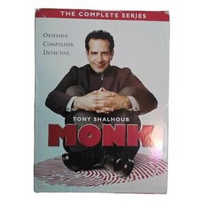 Monk The Complete Series DVD Box Set Seasons 1-8